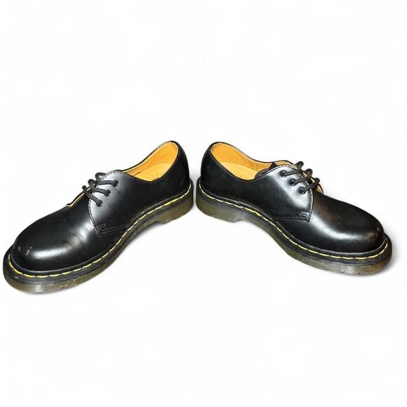Dr. Martens 1461 Black Smooth Leather Oxford Shoes Women’s Size 7 US - Picture 7 of 8